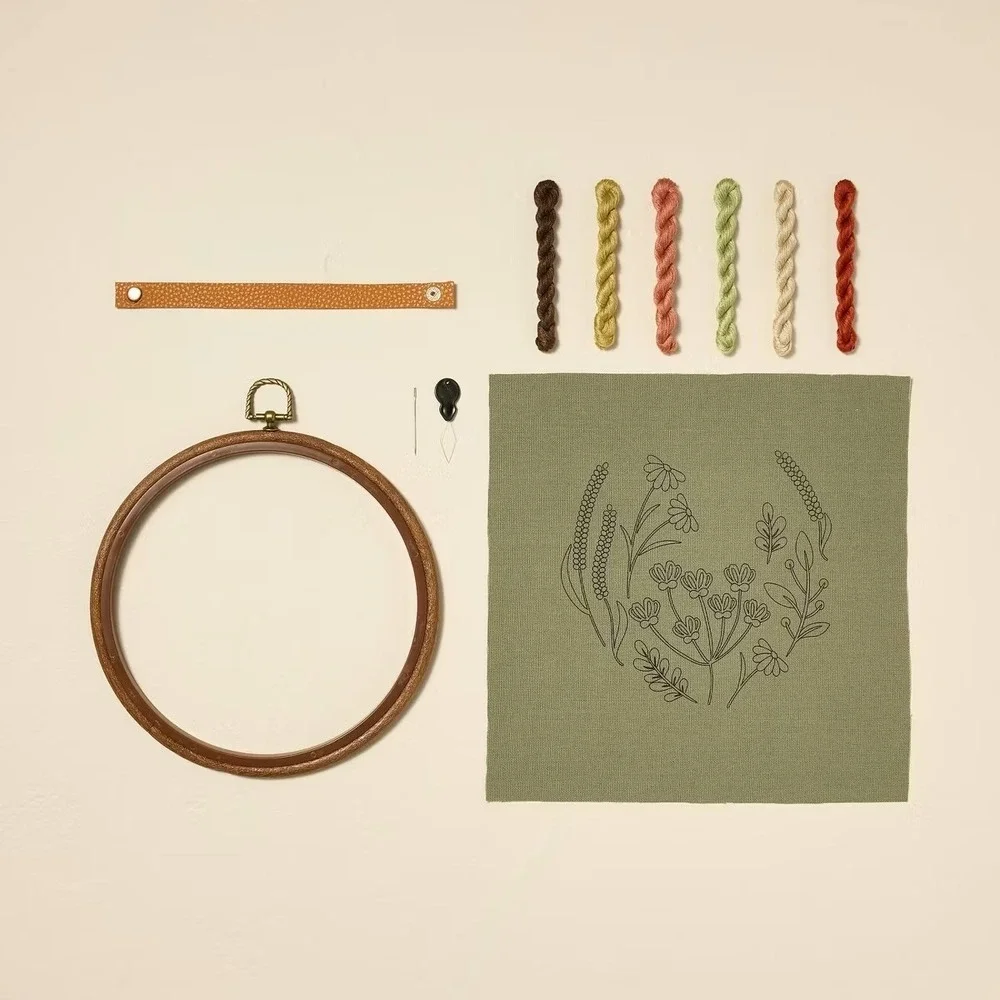 DIY Embroidery Kit - Hearth & Hand Magnolia, Target